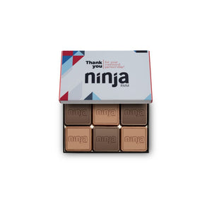 Engraved Chocolate Squares | Set of 6