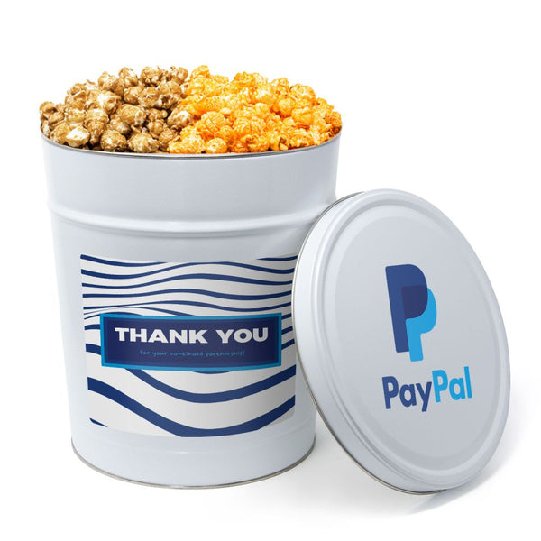Custom Popcorn Tins | 3.5 Gallons