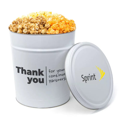 Custom Popcorn Tins | 3.5 Gallons