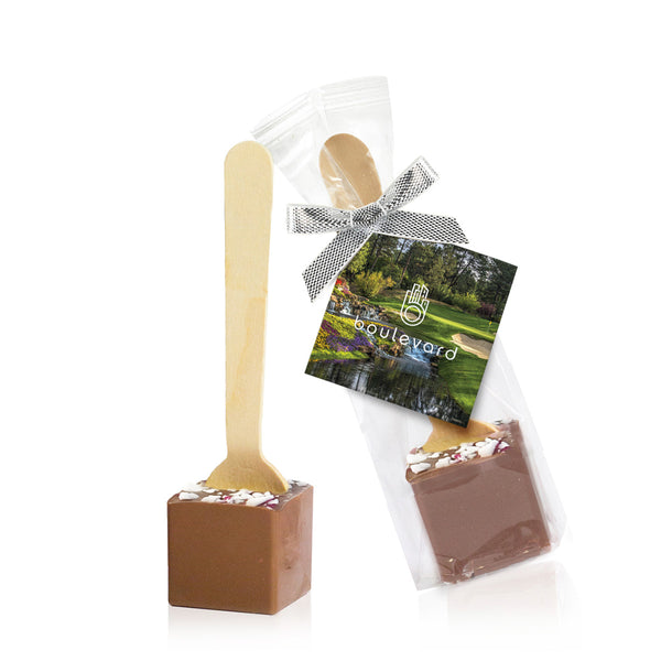 Hot Chocolate on a Stick with Hang-tag