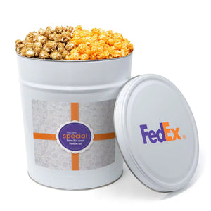 Custom Popcorn Tins | 3.5 Gallons