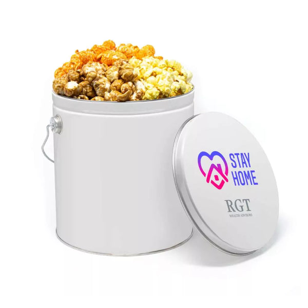 Custom Popcorn Tins | 1 Gallon