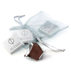 Organza Bag With 3 Chocolate Squares