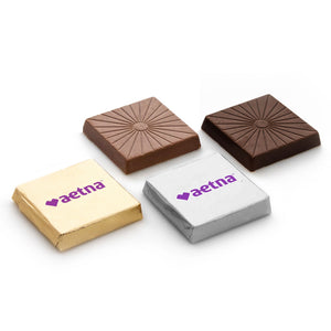 Small Chocolate Squares - 1.25"
