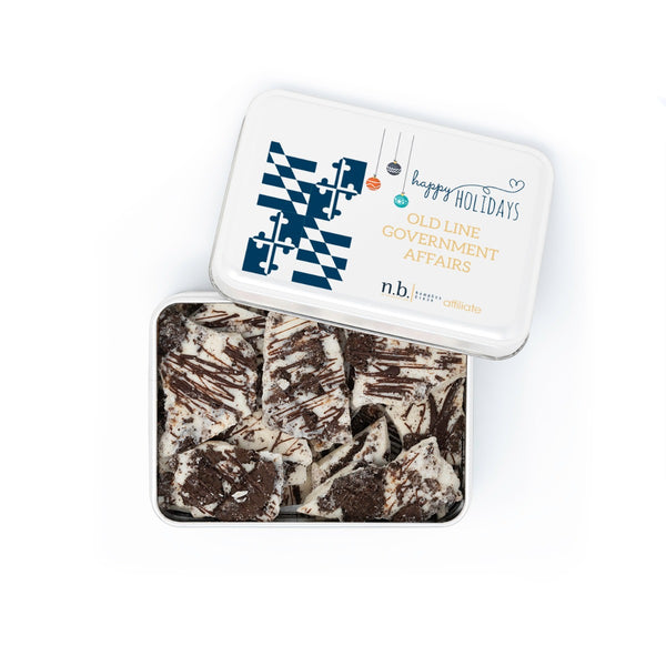 Small Chocolate Bark Gift Tin