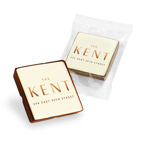 Edible Imprint Chocolate Squares -1.5"
