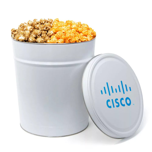 Custom Popcorn Tins | 3.5 Gallons