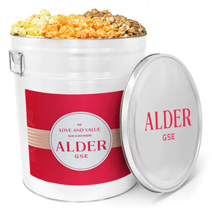 Custom Popcorn Tins | 6.5 Gallons