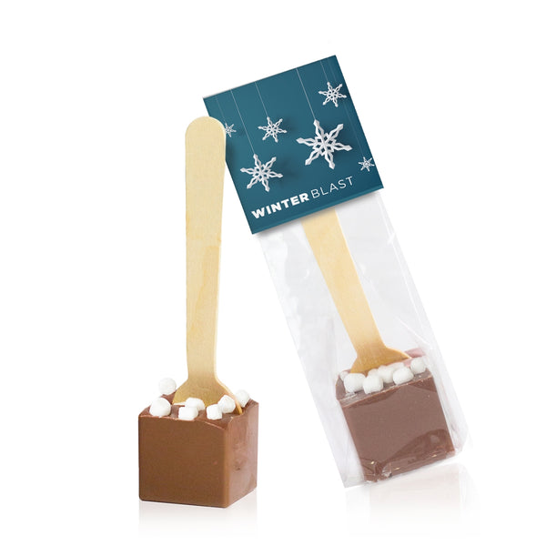 Hot Chocolate on a Stick with Header Card