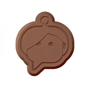 3x3 Custom Chocolate Shape