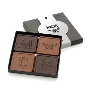 Engraved Chocolate Squares | Set of 4
