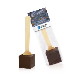 Hot Chocolate on a Stick with Header Card