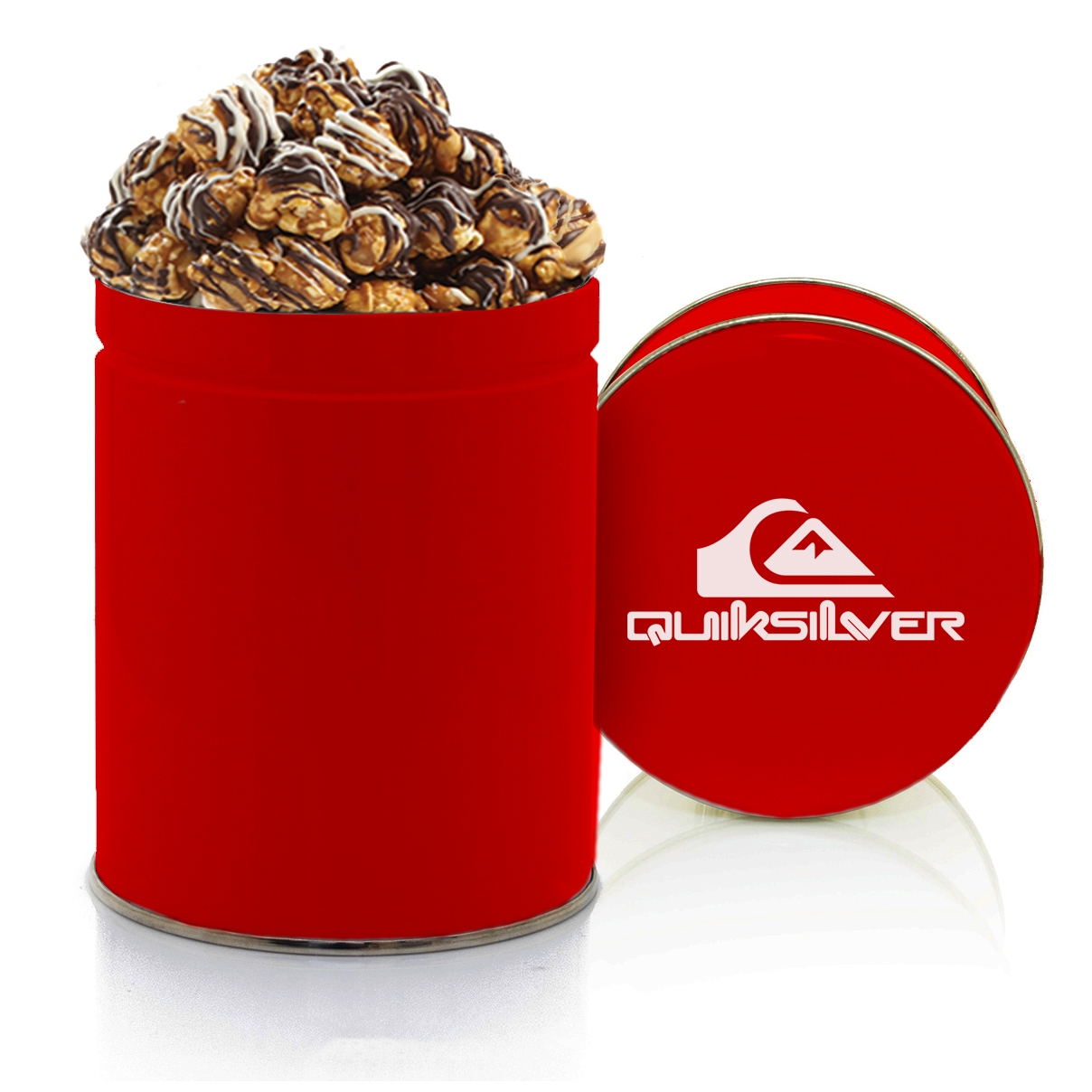 Custom Popcorn Tins - 1 Quart | Your Logo Printed On The Tin How Many Cups Of Popcorn In A Quart