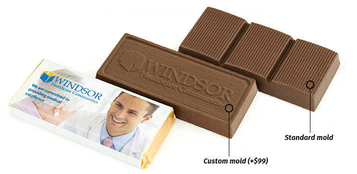 Customizable Chocolate Bar Mold