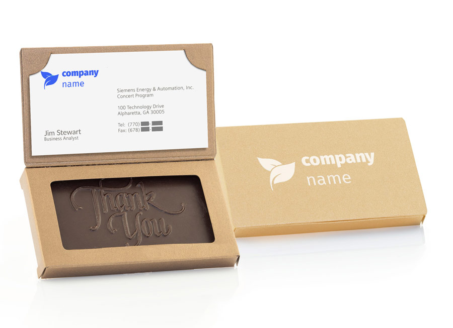 Chocolate Business Cards