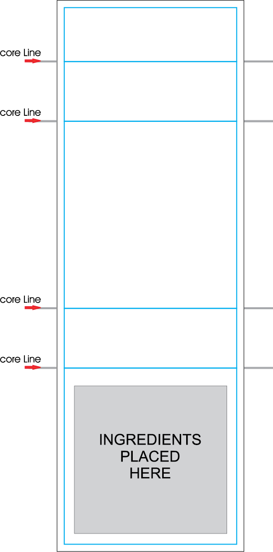 3pcs Oreo Template