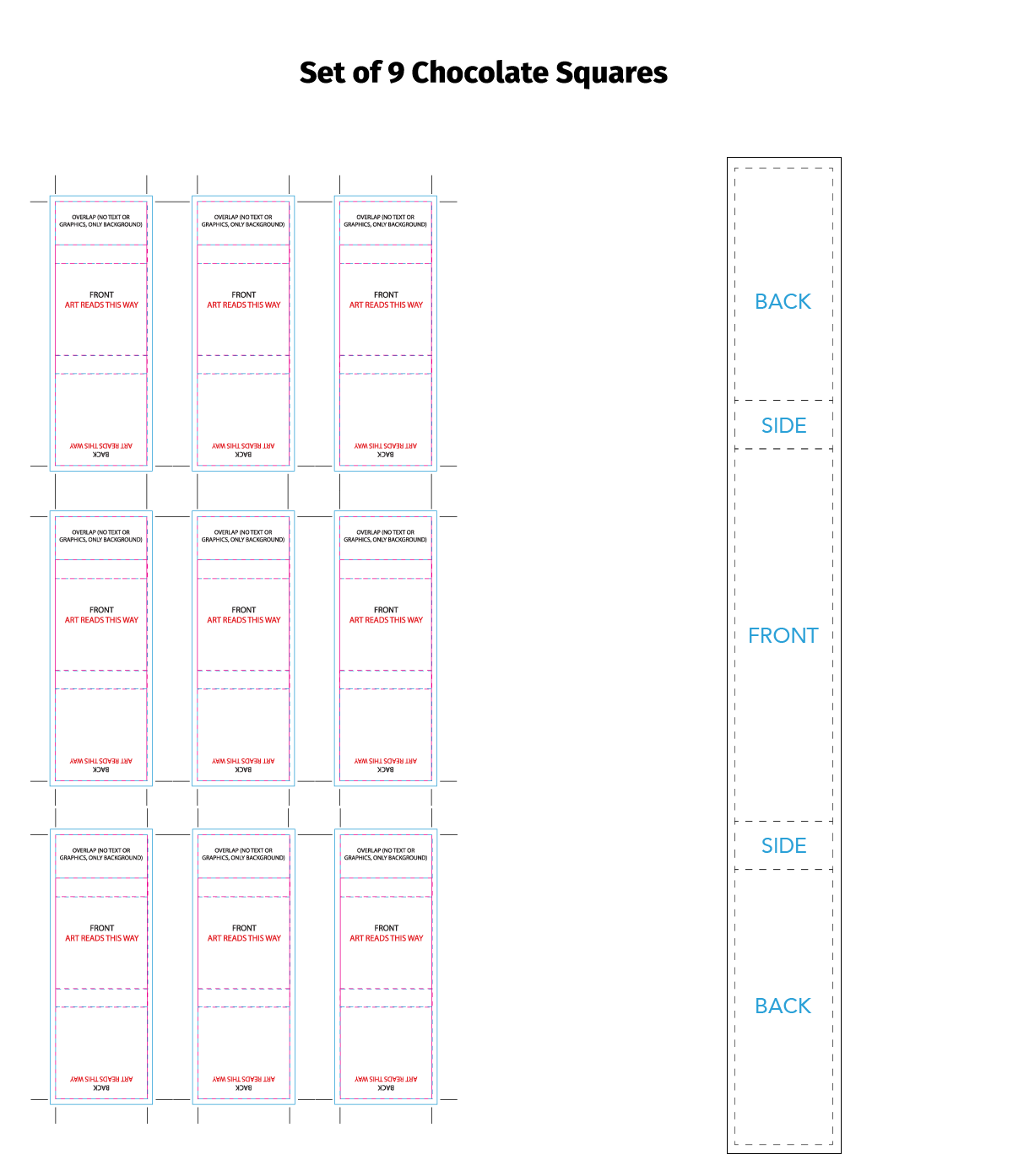 Artwork Layout 9-piece set