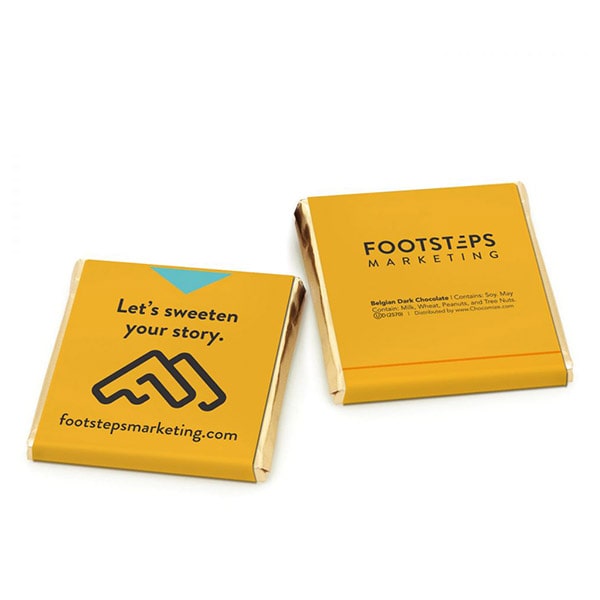 1.75in Logo Chocolate Squares