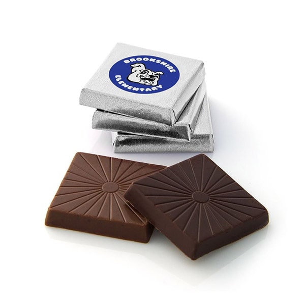 Foiled Chocolate Squares