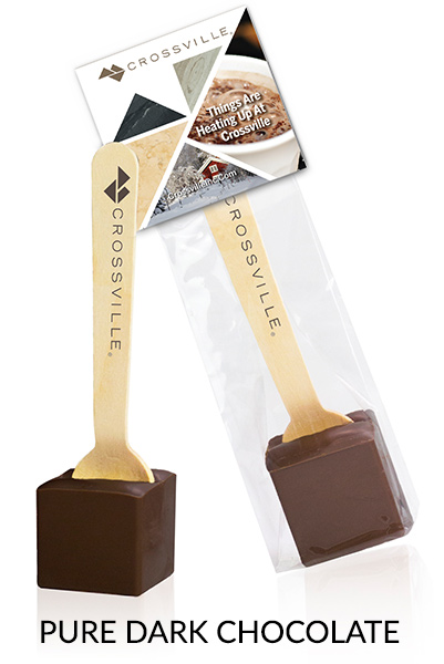 Dark Hot Chocolate on a stick