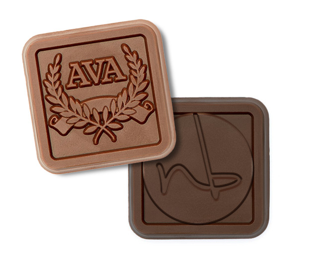 Custom Chocolate Coin Engraving
