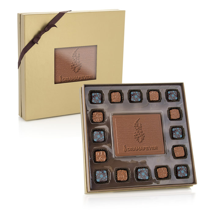 Square Chocolate & Truffle Set