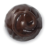 dark chocolate truffle