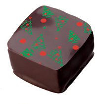 Christmas Tree Chocolate Piece