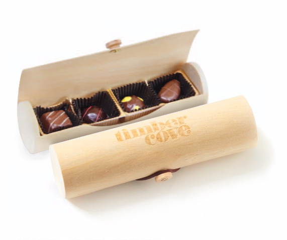 Truffle Scroll Box Business Gift